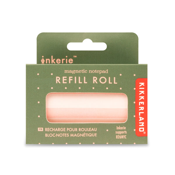 Kikkerland Inkerie Magnetic Notepad Refill Roll