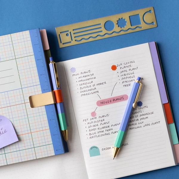 Kikkerland Inkerie Mechanical Pen & Pencil Set