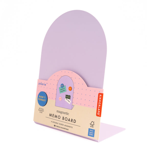 Kikkerland Inkerie Purple Magnetic Memo Board
