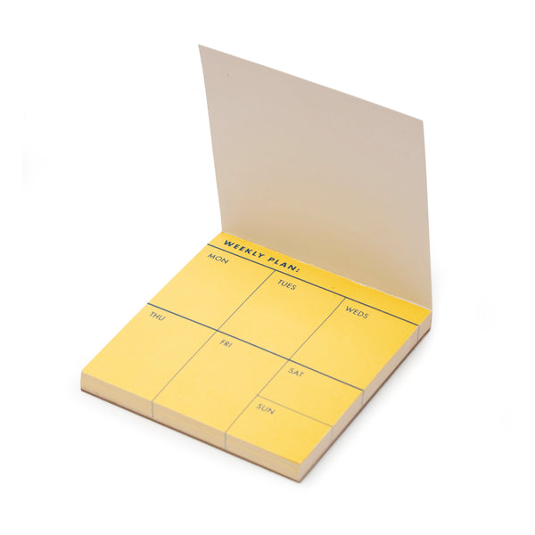 Kikkerland Inkerie Set Of 3 Sticky Note Memo Pads