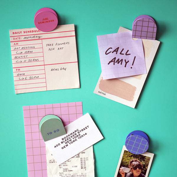 Kikkerland Inkerie Set Of 4 Magnetic Clips