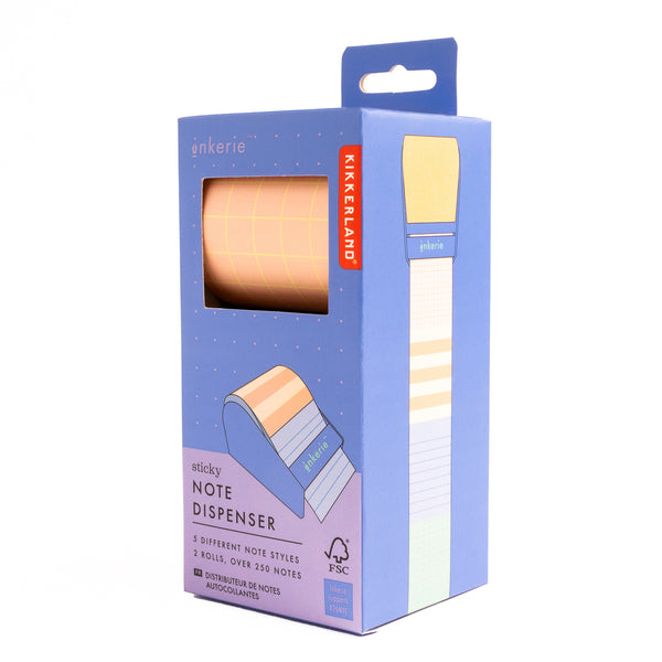 Kikkerland Inkerie Sticky Note Dispenser