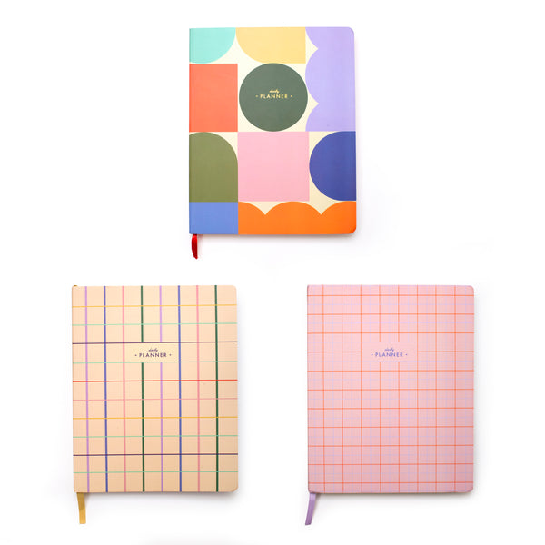 kikkerland Inkerie Undated Daily Planner