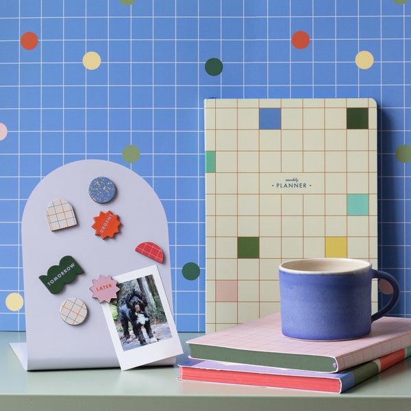 Kikkerland Inkerie Undated Weekly Planner