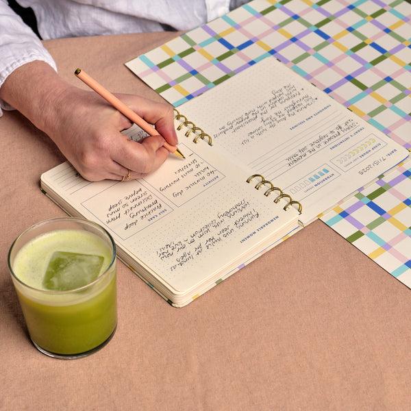 Kikkerland Inkerie Wellness Journal