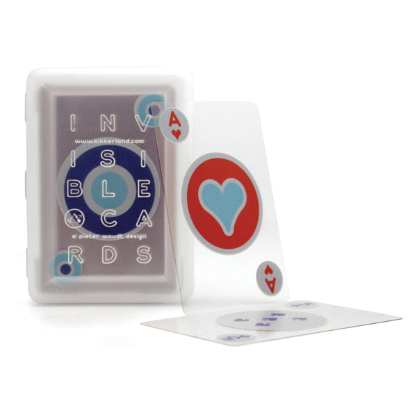 Kikkerland Invisible Playing Cards