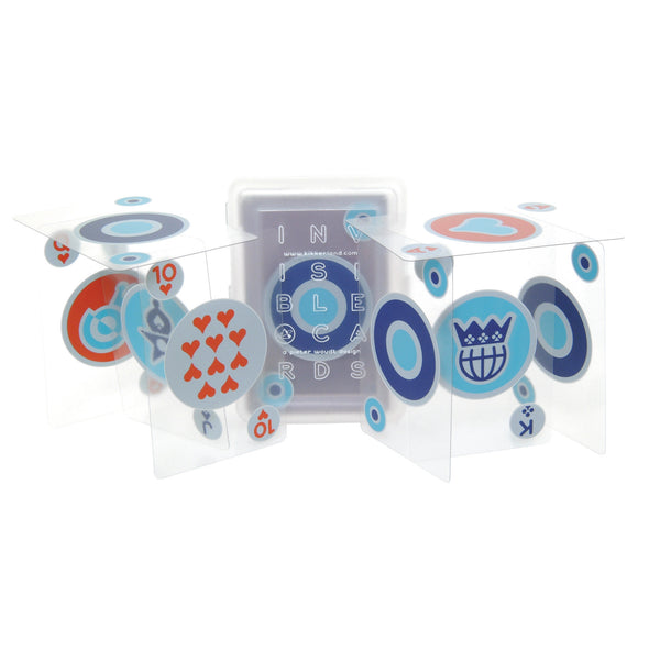 Kikkerland Invisible Playing Cards