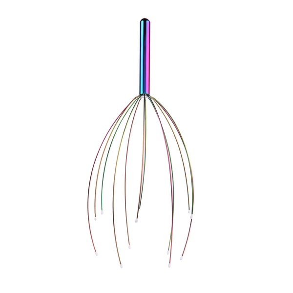 kikkerland Iridescent Head Massager