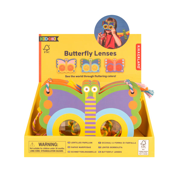 Kikkerland Kidoki Butterfly Lenses