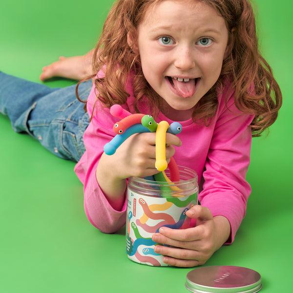 Kikkerland Kidoki Can Of Worms