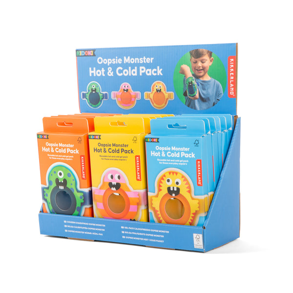 Kikkerland Kidoki Oopsie Monster Hot & Cold Pack