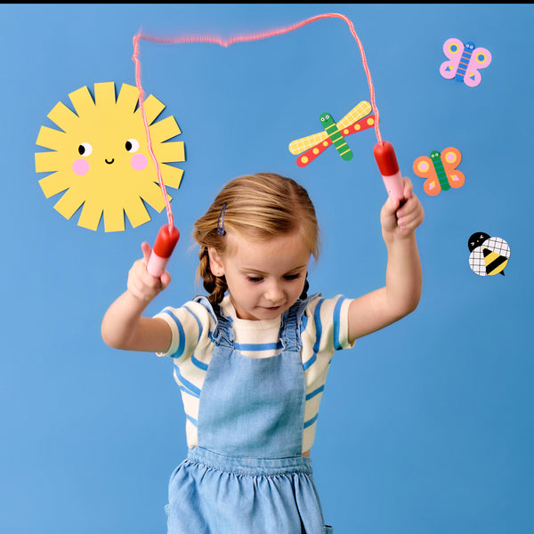 Kikkerland Kidoki Popsicle Skipping Rope