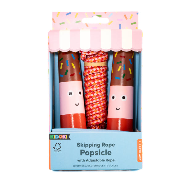 Kikkerland Kidoki Popsicle Skipping Rope