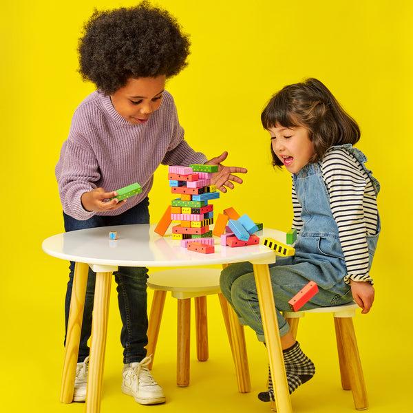 Kikkerland Kidoki Stack-A-Bug Wooden Game