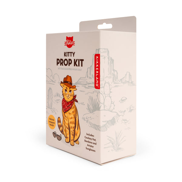 Kikkerland Kiko Kitty Prop Kit