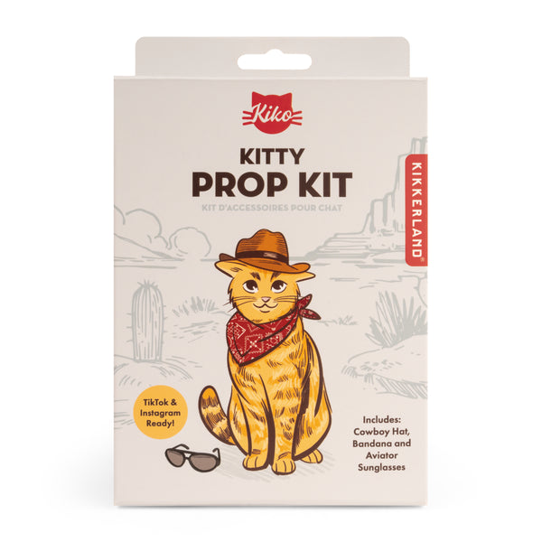 Kikkerland Kiko Kitty Prop Kit