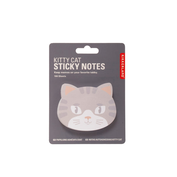 Kikkerland Kitty Cat Sticky Notes