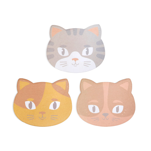 kikkerland Kitty Cat Sticky Notes