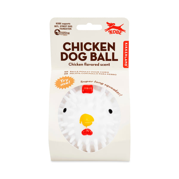 Kikkerland Kobe Chicken Dog Ball
