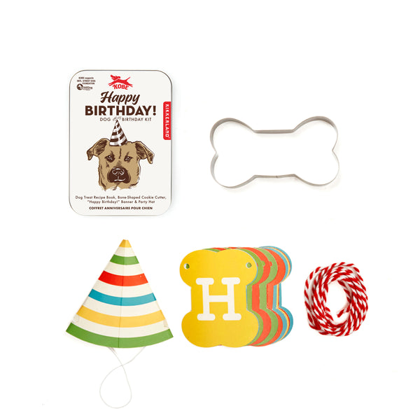 Kikkerland Kobe Dog Birthday Kit
