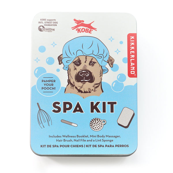 kikkerland Kobe Dog Spa Kit