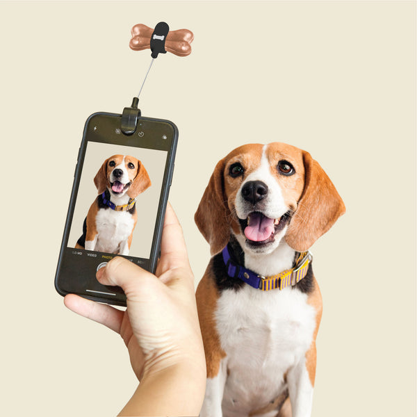 Kikkerland Kobe Dog Treat Selfie Clip