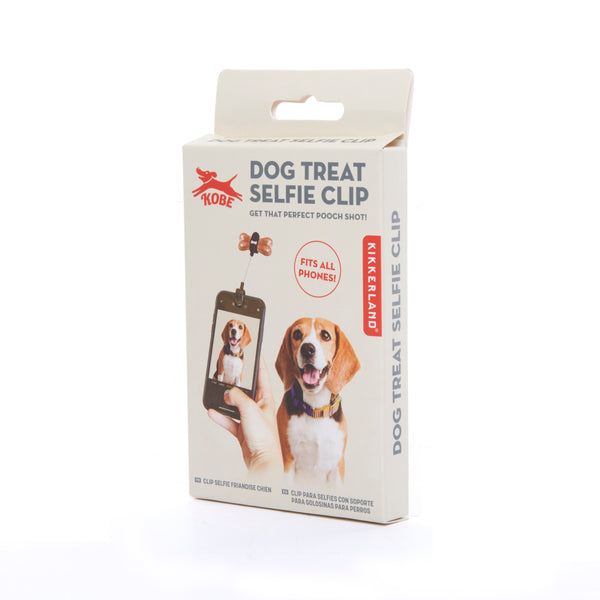 Kikkerland Kobe Dog Treat Selfie Clip