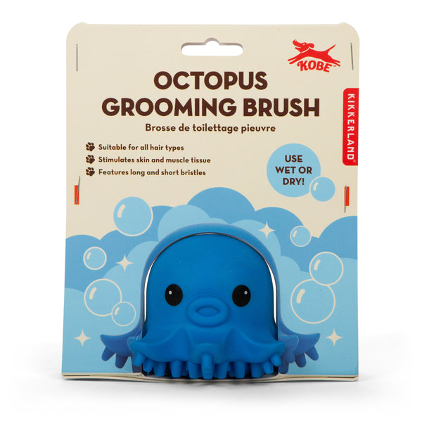 Kikkerland Kobe Octopus Grooming Brush