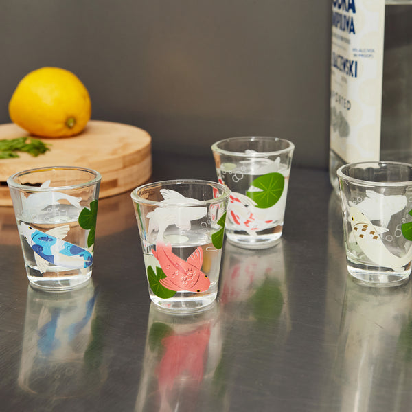 Kikkerland Koi Morph Shot Glasses