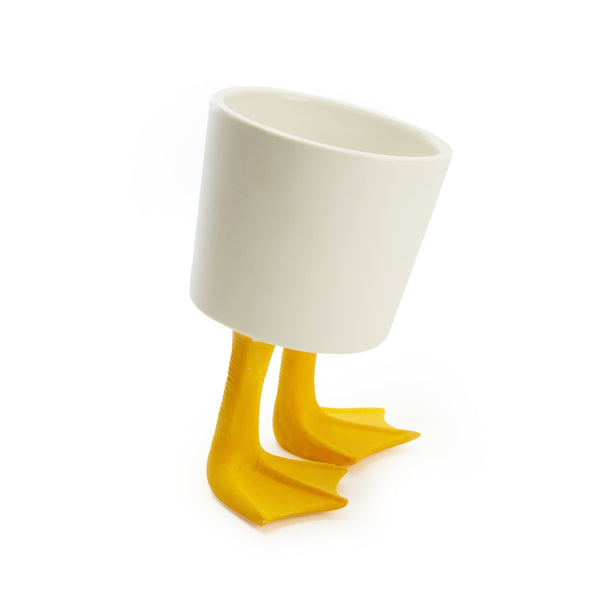 Kikkerland Large Duck Feet Planter