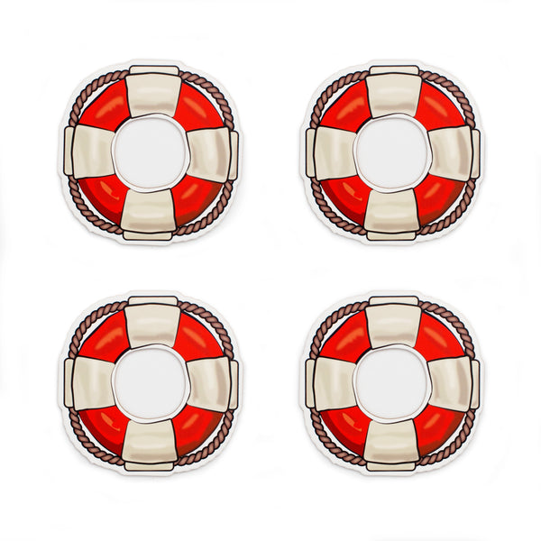 Kikkerland Lifesaver Coasters