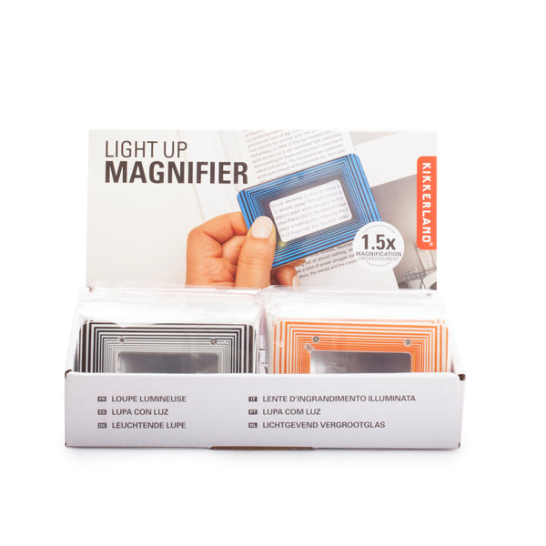 Kikkerland Light Up Magnifier
