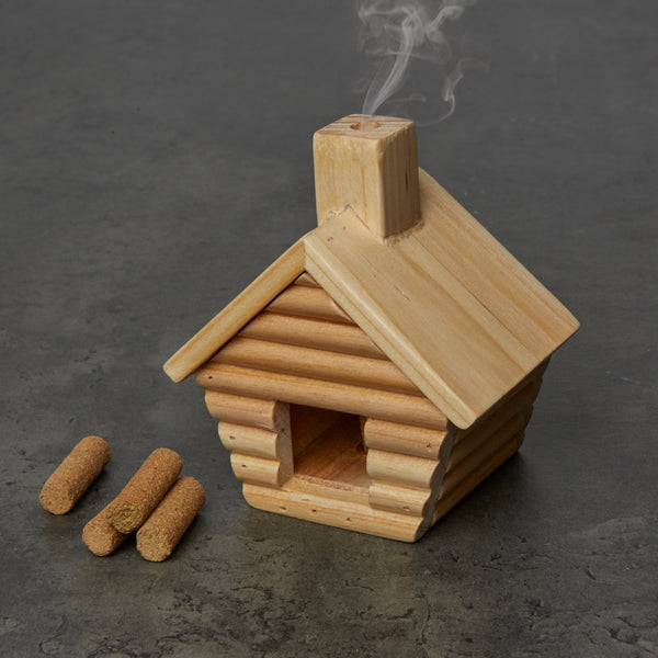 kikkerland Little Cabin Incense Burner