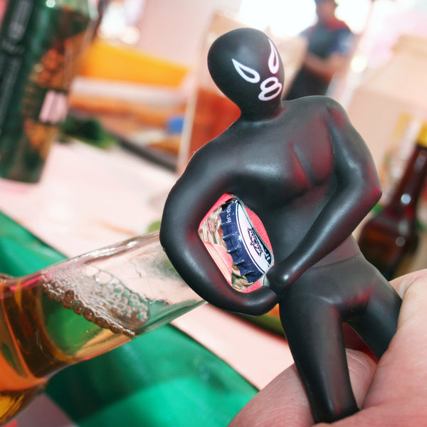 Kikkerland Luchador Bottle Openers