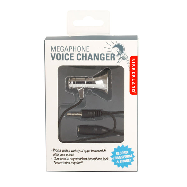 Kikkerland Megaphone Voice Changer