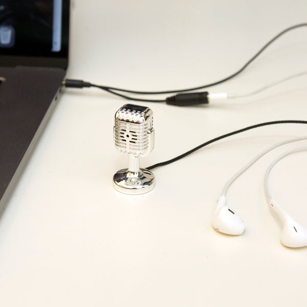Kikkerland Mini Retro Microphone
