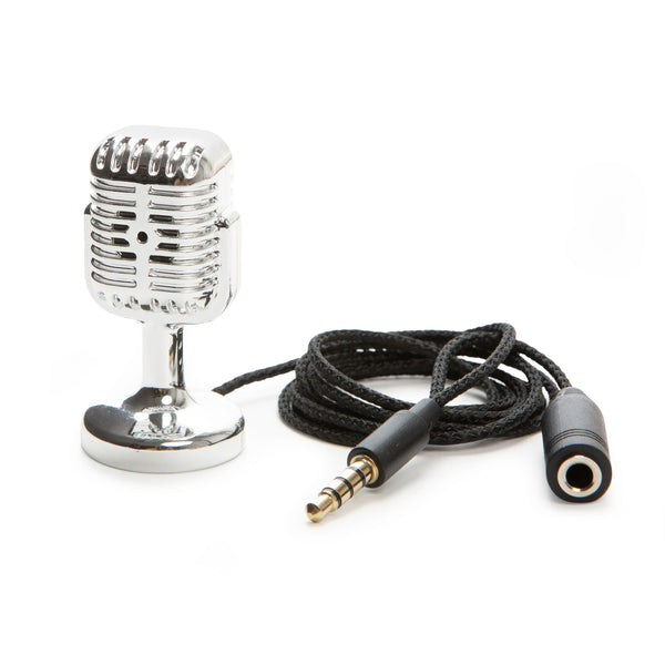 kikkerland Mini Retro Microphone