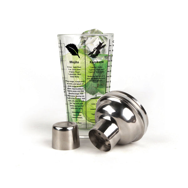 Kikkerland Mix Master Cocktail Shaker