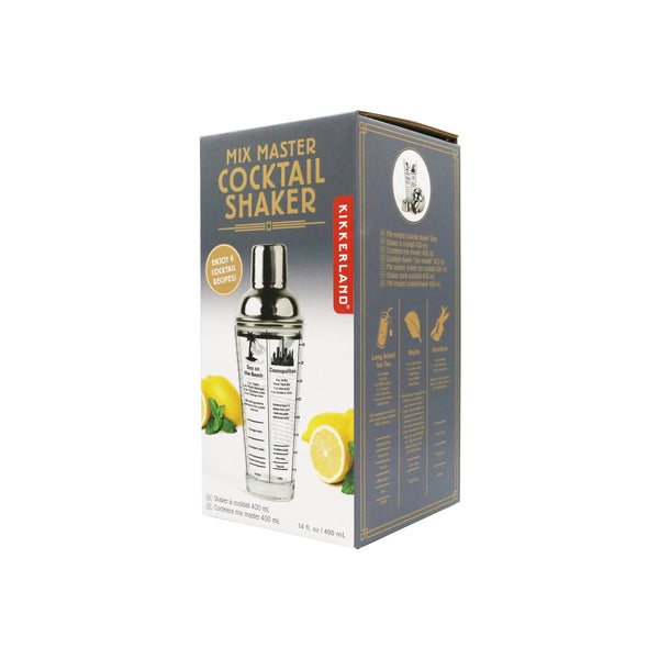Kikkerland Mix Master Cocktail Shaker