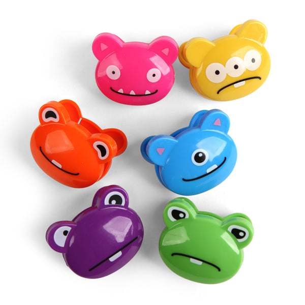 kikkerland Monster Bag Clips