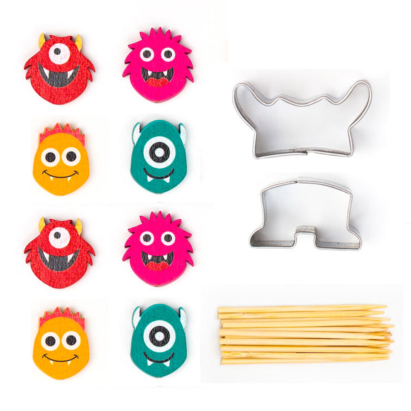 kikkerland Monster Fruit Picks