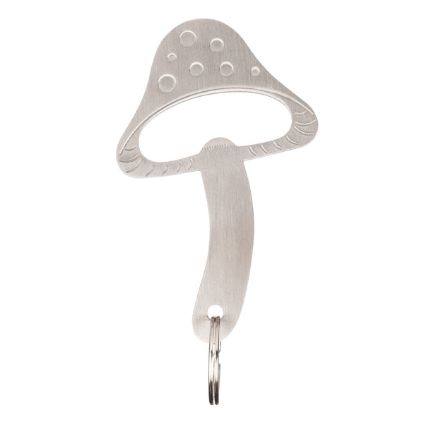 kikkerland Mushroom Keychain Bottle Opener