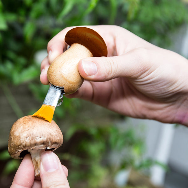 Kikkerland Mushroom Tool Keychain