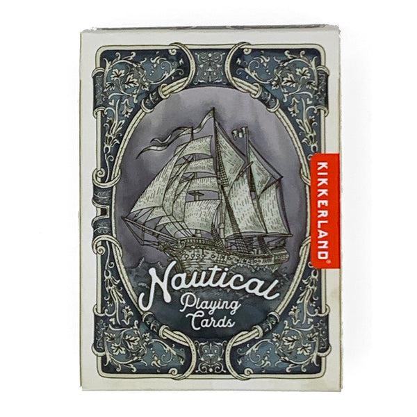 Kikkerland Nautical Playing Cards