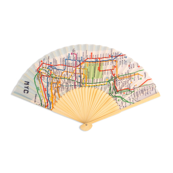 kikkerland Nyc Transit Map Fan