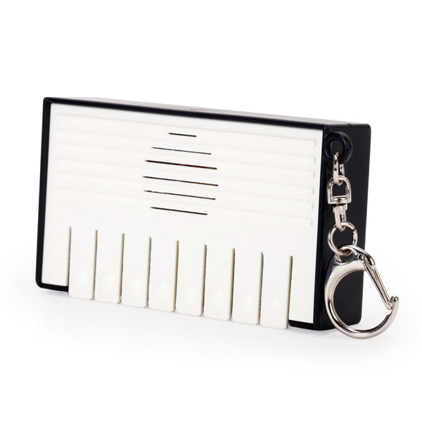 Kikkerland On The Go Mini Piano Keyboard Keychain