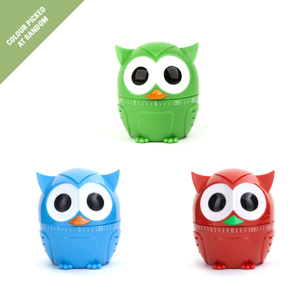 kikkerland Owlet Kitchen Timer