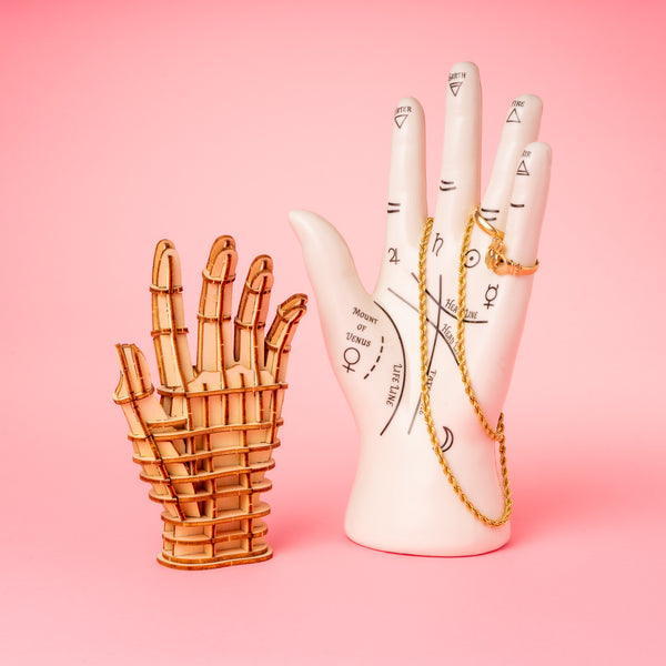 Kikkerland Palm Reader Jewelry Stand