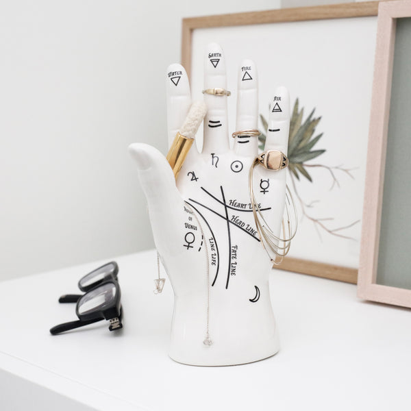 Kikkerland Palm Reader Jewelry Stand