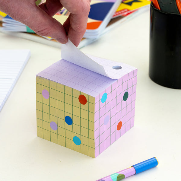 Kikkerland Pen Holder Sticky Note Block
